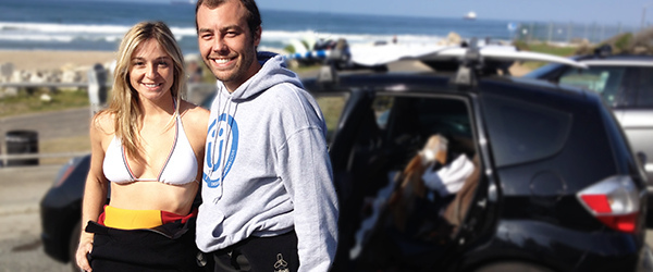 Dawn Patrol Truck Founders - Gretta Kruesi and Blake Jamieson